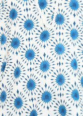 Indigo Shibori Print Straight Feeding Kurta Set