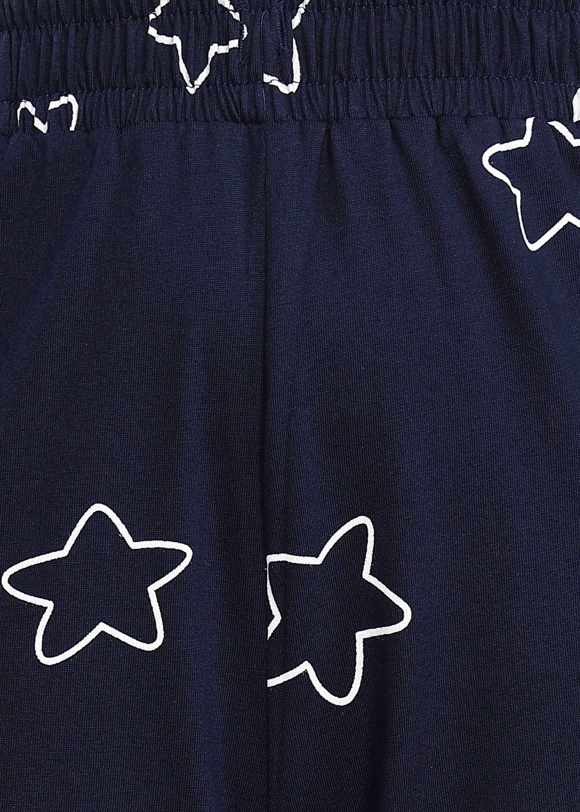 Navy Star Feeding Night Suit