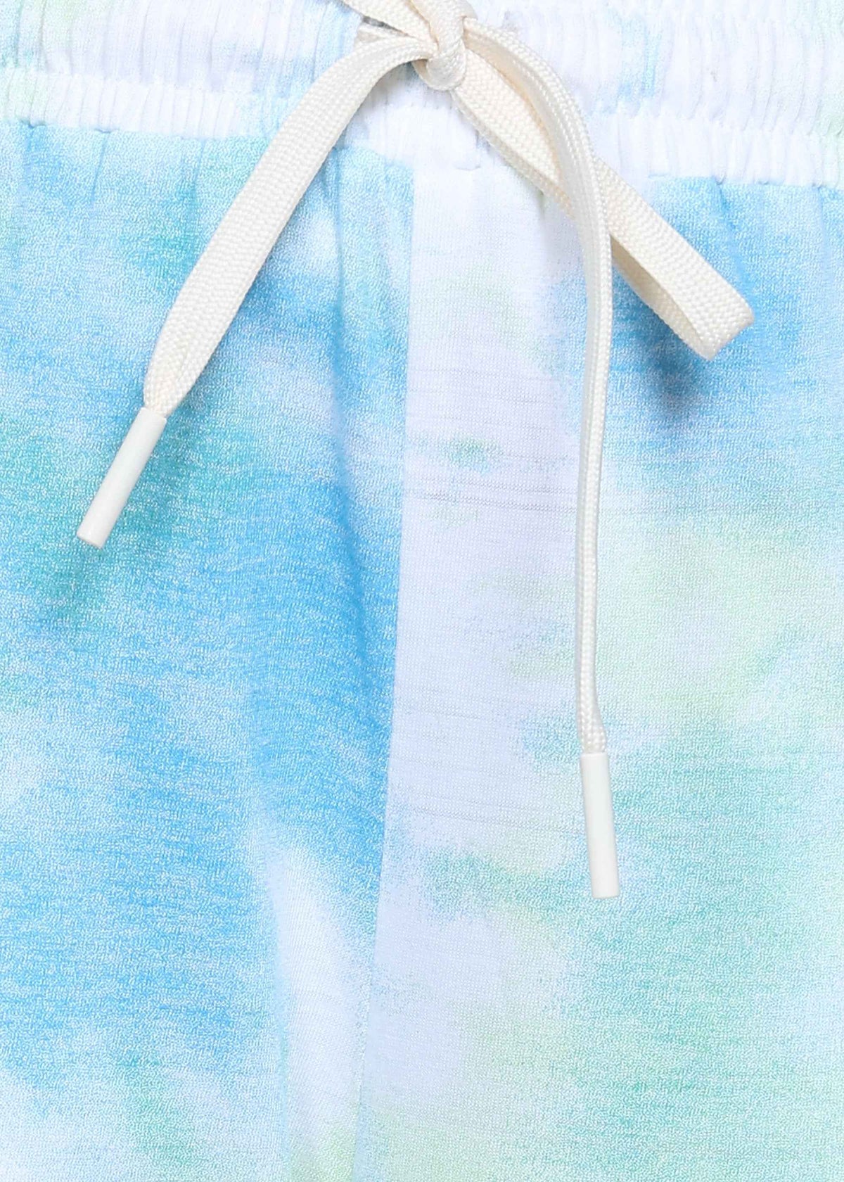 Green & Blue Tie-Dye Maternity and Feeding Night Suit