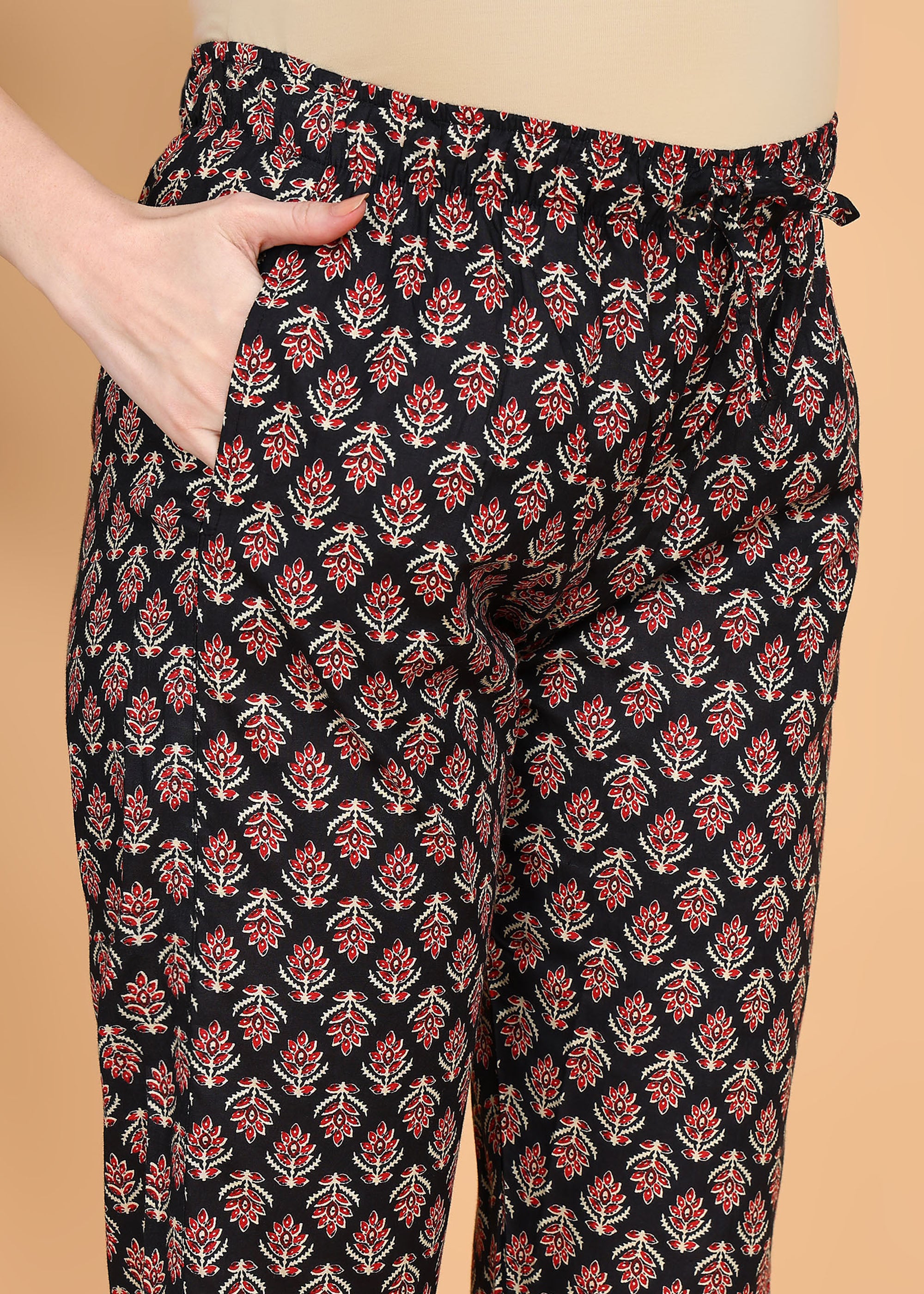 Black-Pure-Cotton-Maternity-Feeding-Co-ord-Set