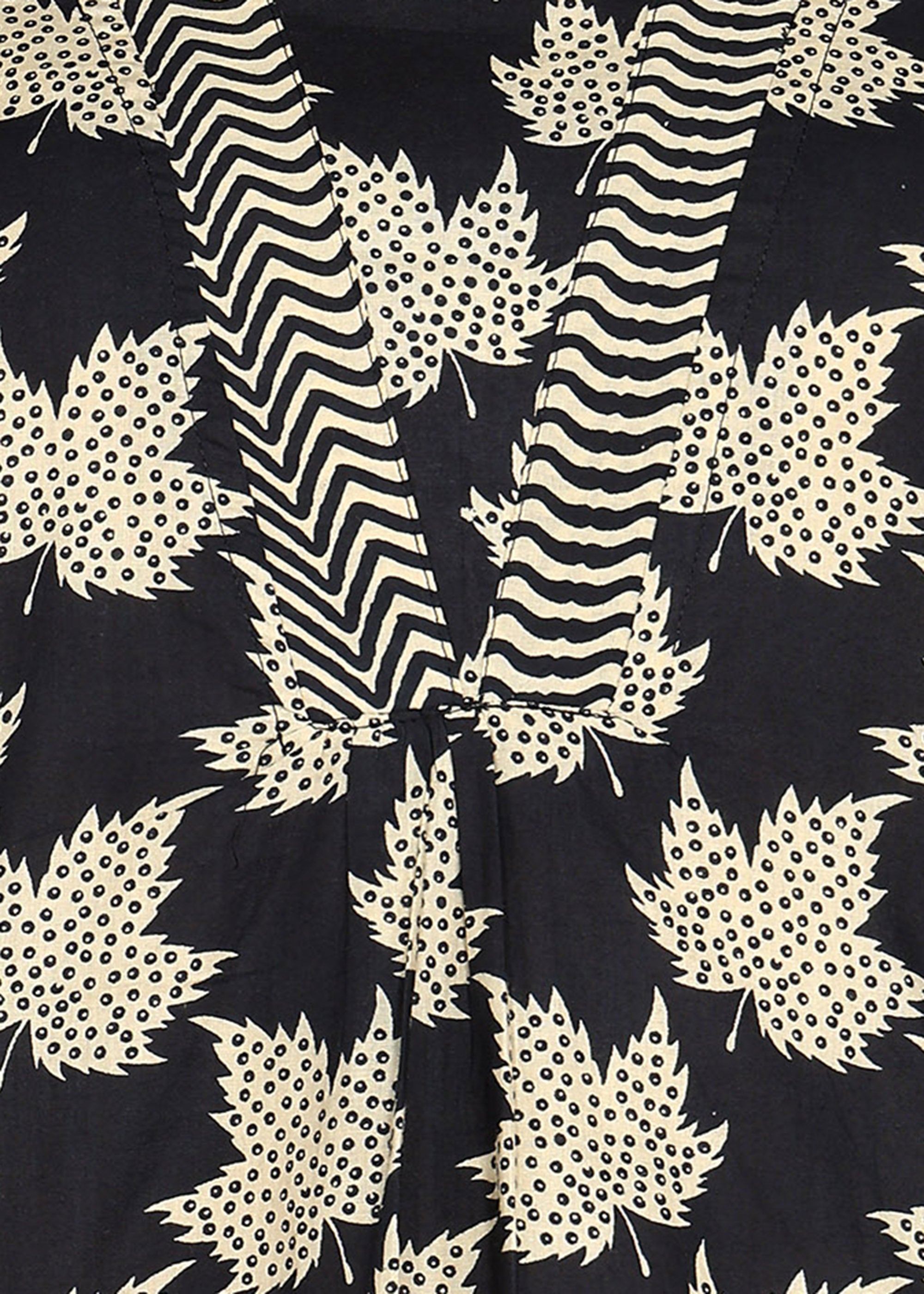 Black-Pure-Cotton-Straight-Feeding-KurtaSet-with-Dupatta