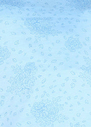 Light Blue Zipless Maternity and Feeding T-Shirt