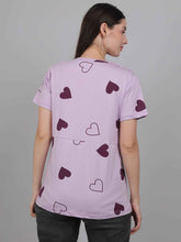 Lilac Zipless Feeding T-Shirt