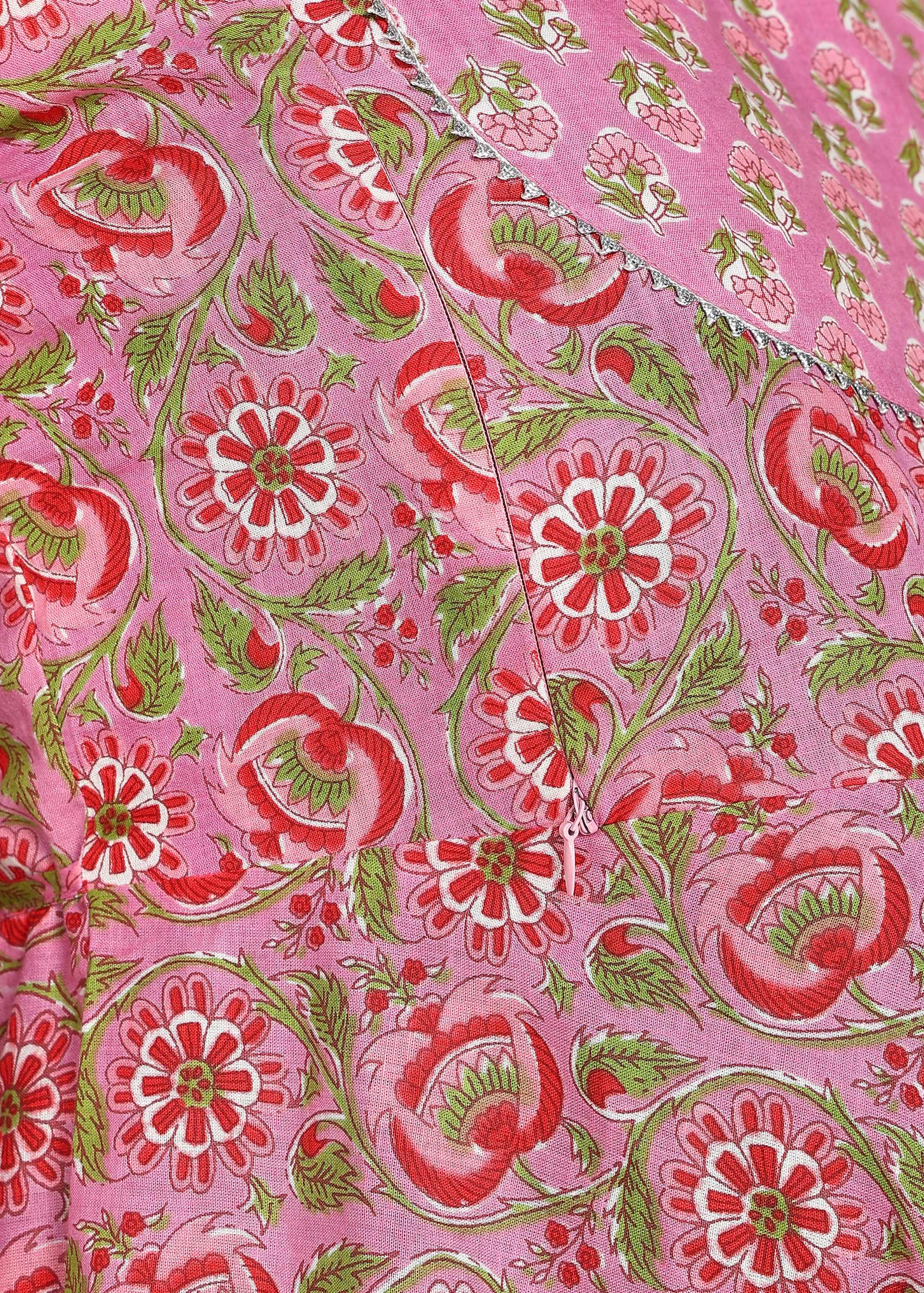 Pink-Maternity-Feeding-KurtaSet-Dupatta