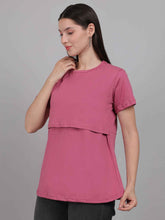 Pink Zipless Feeding T-Shirt