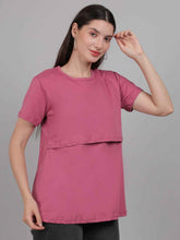 Pink Zipless Feeding T-Shirt