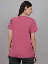 Pink Zipless Feeding T-Shirt
