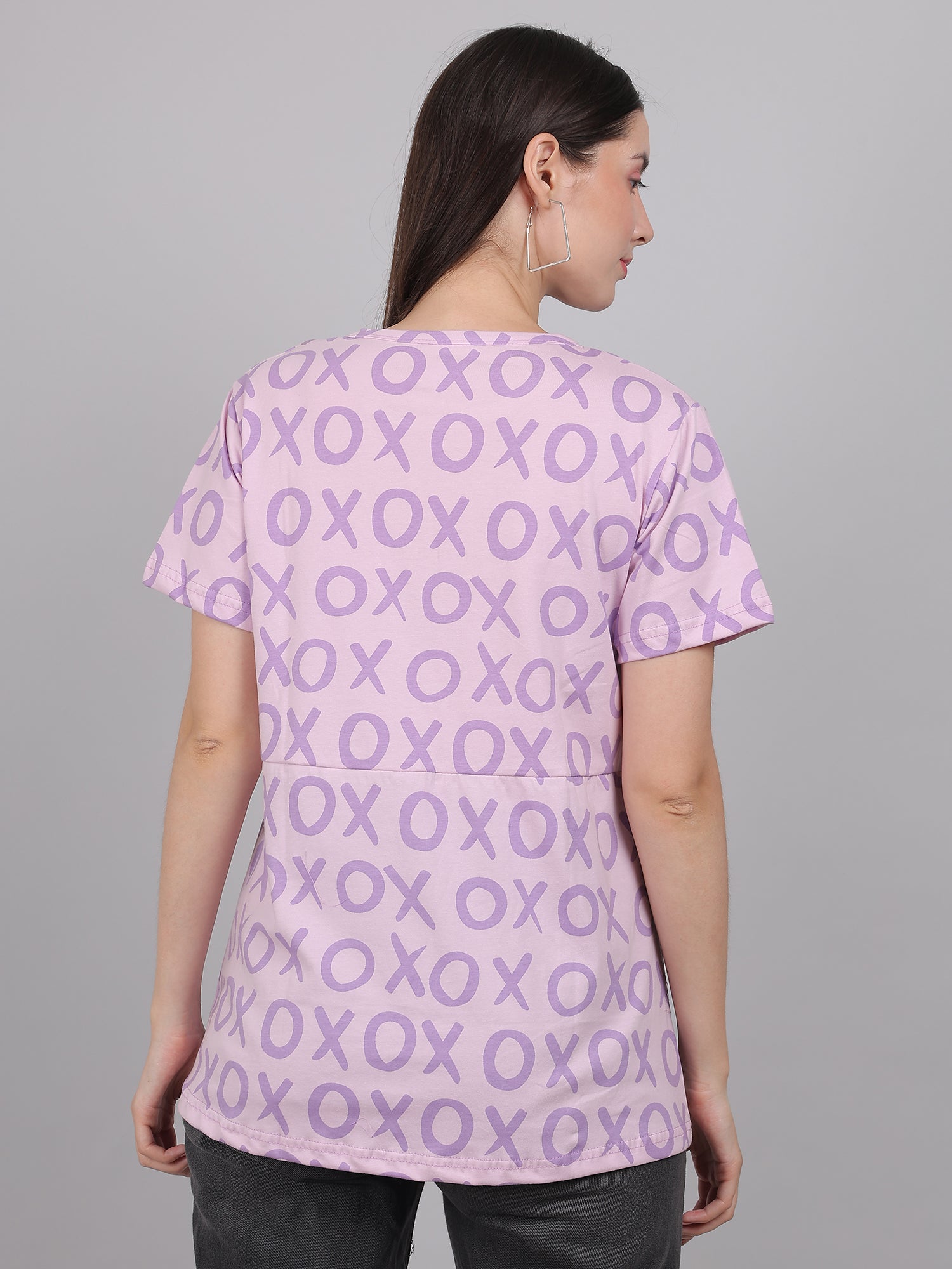 Purple-Zipless-Feeding-T-Shirt-Top