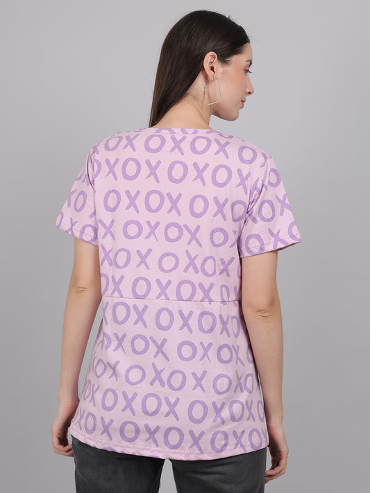 Purple-Zipless-Feeding-T-Shirt-Top