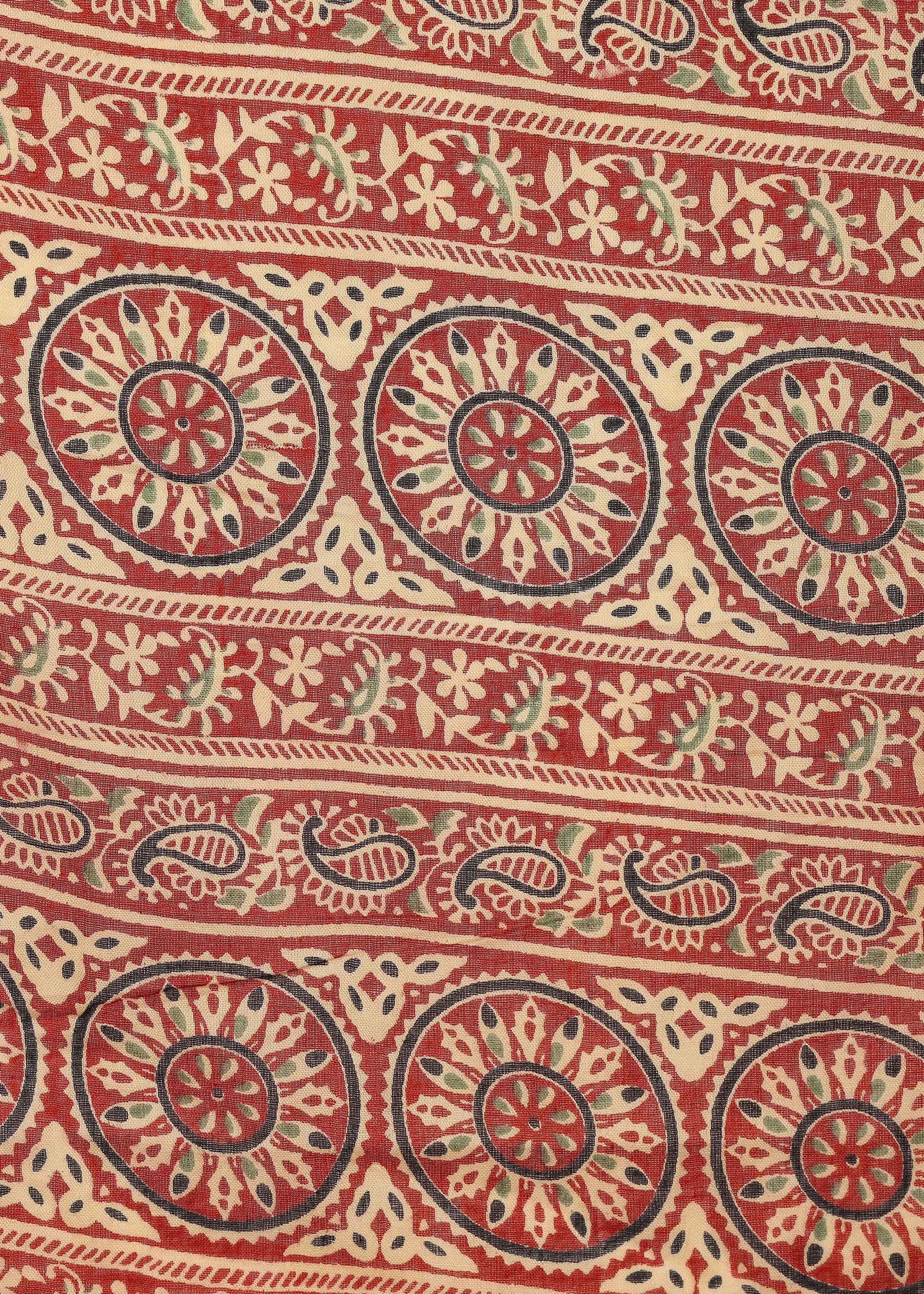 Red-Maternity-Feeding-KurtaSet-Dupatta