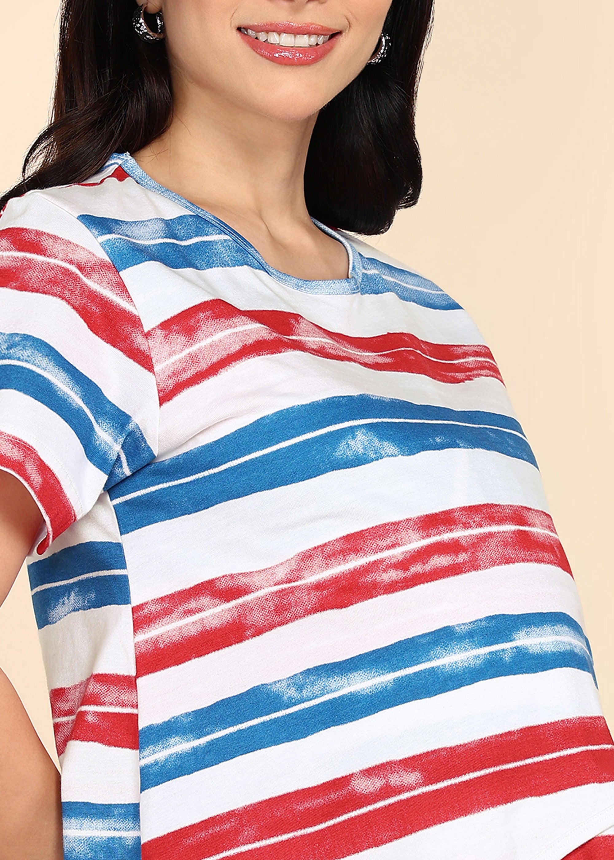 Stripe-Zipless-Maternity-Feeding-T-Shirt-Top