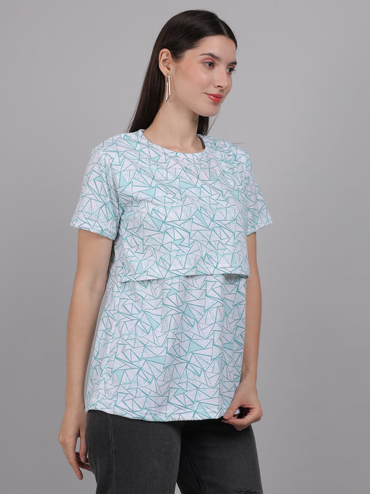 White-Teal-Zipless-Feeding-T-Shirt-Top