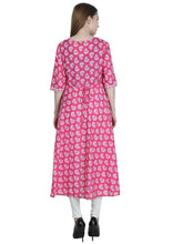 Pink Pure Cotton Maternity and Feeding Kurti