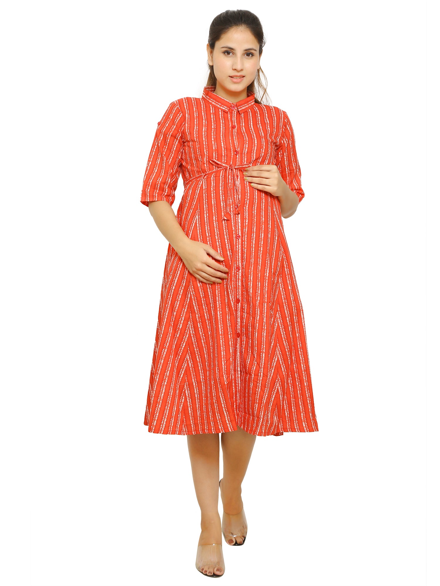 TUMMY – Organic Cotton Maternity Casual Dress – The Tummy Store